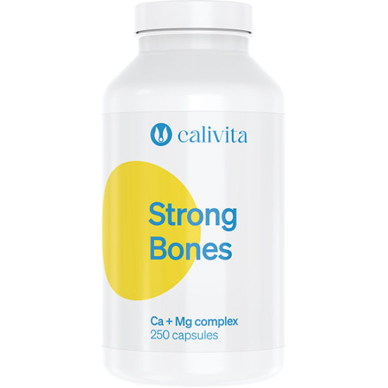Strong Bones Calcium si Magnezium - 250 capsule